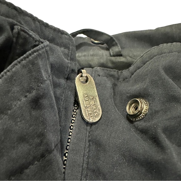 Vintage Mulberry Street Men Black Full Zip Tactical Jacket Sz M Fishing Riding - Picture 7 of 9